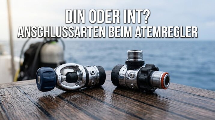 DIN oder INT: Anschlussarten beim Atemregler - DIN oder INT beim Atemregler? Unterschiede einfach erklärt