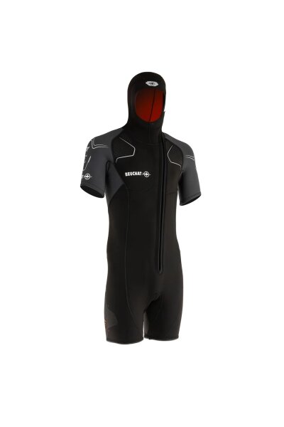 Focea Comfort 7 Herren Shorty mit Kopfhaube