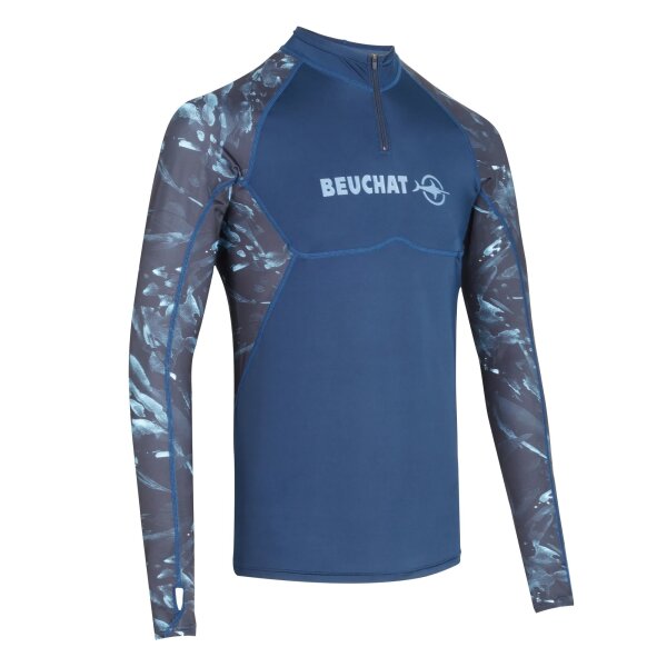 Atoll Herren Rashguard langarm Seaweed