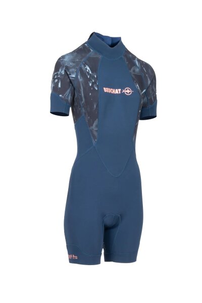Atoll Damen Shorty mit Rückenreißverschluss Seaweed
