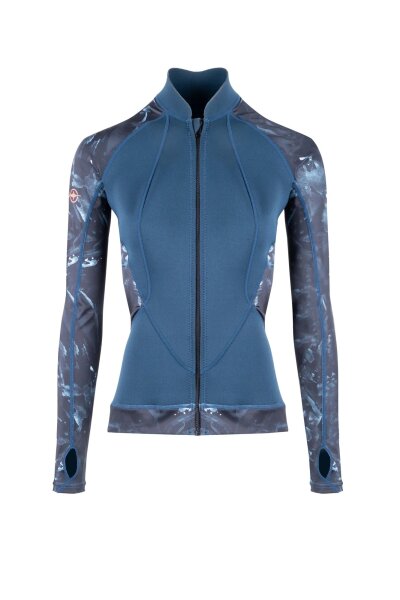 Atoll Damen Neoprenjacke mit Reißverschluss Seaweed