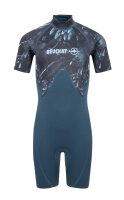 Atoll Junior Shorty mit Rückenreißverschluss Seaweed