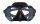 X-Contact 2 Evo Tauchmaske - Silikon schwarz