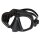 GP1 Tauchmaske mit Actioncam-Halterung - Silikon schwarz - Black