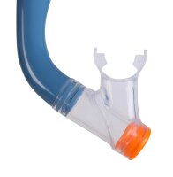 Oceo Senior Schnorchel mit Ausblasventil - Spring Blue