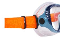 Oceo Schnorchelset Junior - Maske und Schnorchel mit Ausblasventil - Spring Blue
