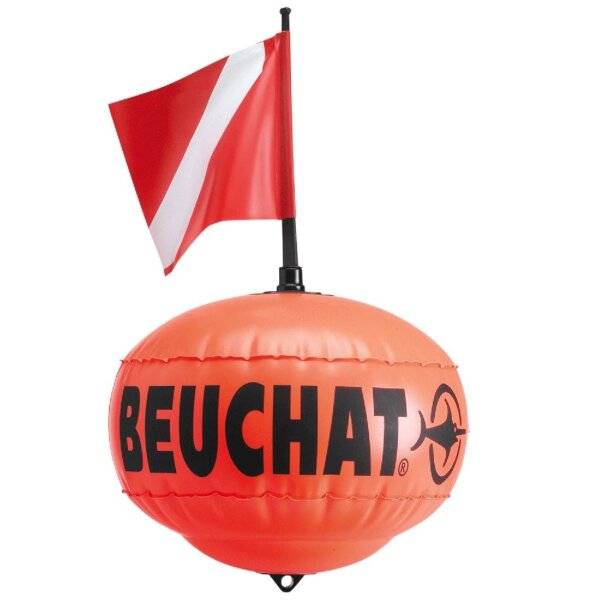 Runde PVC-Boje mit Leine