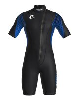 Velvet Shorty 3mm Herren (schwarz/blau)
