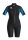 Velvet Shorty 3mm Damen (schwarz/türkis)