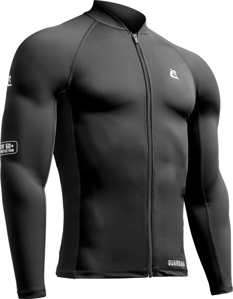Guardian Rashguard Langarm Herren mit Reißverschluss