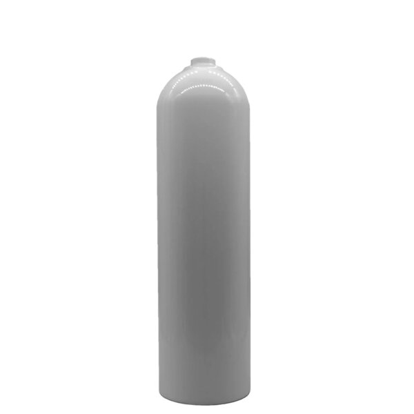 MES 11,1 L Aluflasche weiß 207 bar - Rohling