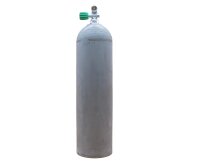 MES 11,1 L Aluflasche natur 207 bar mit Nitrox Ventil...