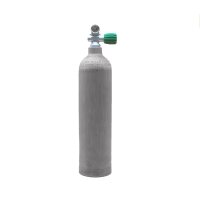 MES 3 L /200 bar Aluflasche natur mit Nitrox Ventil 12400-RE