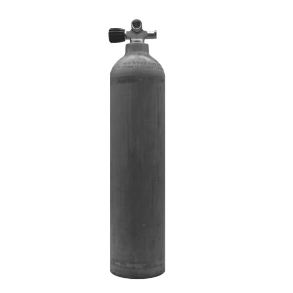MES 7 L Aluflasche natur 200 bar mit Ventil 12544-LI