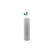 MES 7 L Aluflasche weiß 200 bar mit Nitrox Ventil...