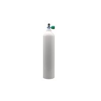 MES 7 L Aluflasche weiß 200 bar mit Nitrox Ventil...
