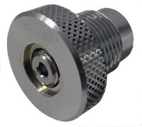 POLARIS Messing Stopfen für DIN 300 bar Ventil mit...