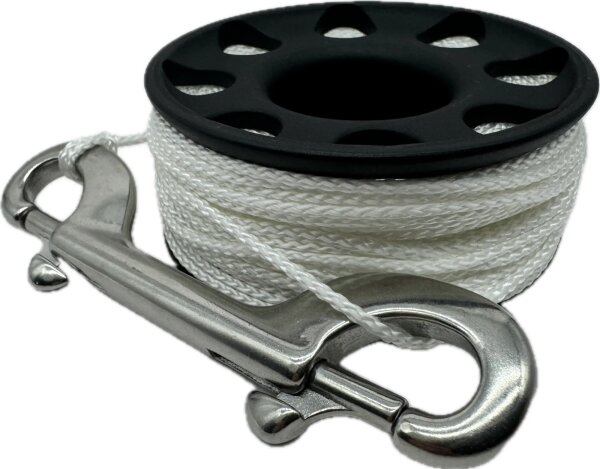Polaris Basic Spool S (10m) mit Edelstahl Double Ender 10 cm