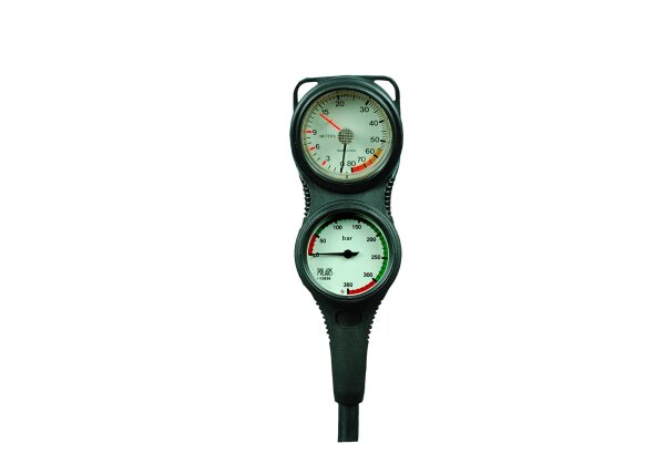 Zweierkonsole Top Line mit Membrantiefenmesser (0-80 m)