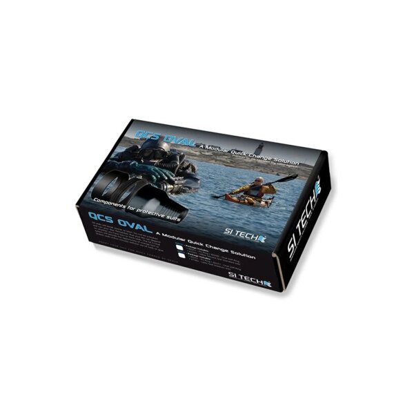 SI TECH QCS Oval mit Silikonmanschetten