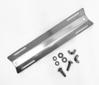 Monoflaschenadapter Edelstahl mit Schraubensatz