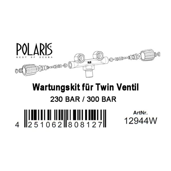Polaris Wartungssatz für Twinventil 12944