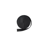 Polaris Gurtband 5 cm (steif) 50 m Rolle, schwarz
