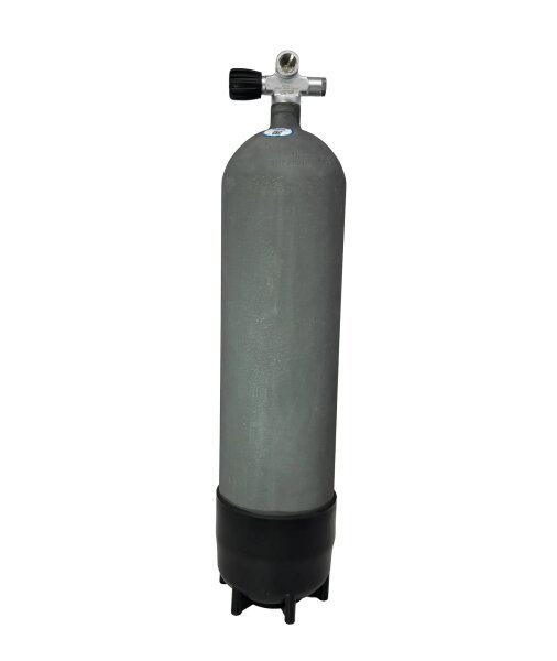 Faber (leicht), 12 L Lang/200 bar "Steel Beast" TG mit Ventil 12544-LI und Fuß