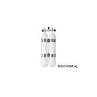 Faber, leichtes Doppel 7 L weiß 200 bar TG (14 mm...