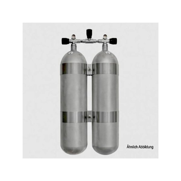 Faber (leicht) 12 L lang/200 bar "Steel Beast" Doppelgerät