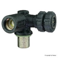 NAUTEC - Rebreather Valve DarkLine Air 232 bar 90º left