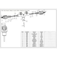 Polaris Druckschraube für Ventil 12544, 12944, 12888