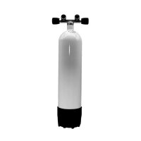 ECS 7 L/300 bar Stahl TG mit Standfuß und Ventil 12930