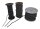 Bungee Cord 3 mm - Meterware - schwarz