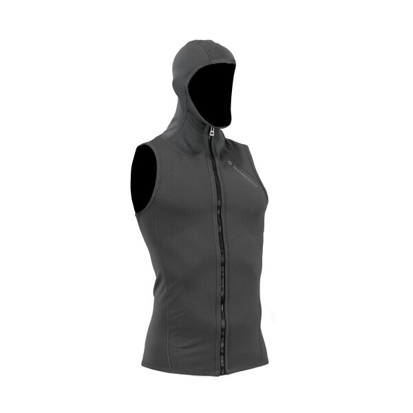 Sharkskin T2 CHILLPROOF VEST WITH HOOD FULL ZIP MENS
