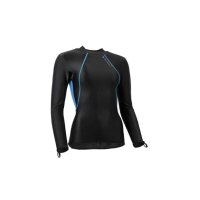 Sharkskin CHILLPROOF Long Sleeve Ladies Blue