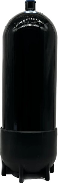 Faber 15 L / 232 bar Stahlflaschenkörper, CE ( schwarz)
