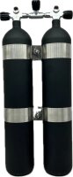 ECS Doppel 8,5L /232 bar Stahl TG konkav ( matt schwarz )...