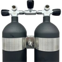 ECS Doppel 8,5L /232 bar Stahl TG konkav ( matt schwarz )...
