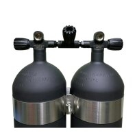 ECS Doppel 12L lang/232 bar Stahl TG konkav mit V4TEC...