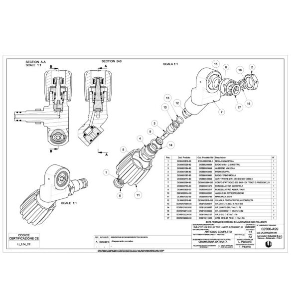 Polaris Wartungssatz für Zweitabgang 14230