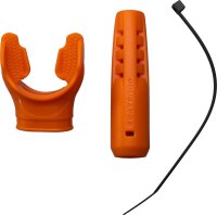 Mundstück und Schlauchverstärkung, Orange
