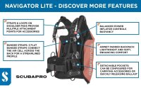 Navigator Lite mit BPI - Tarierjacket - Koral