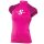 UPF 50 Rashguard Kurzarm Damen, Flamingo, XS