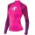 UPF 50 Rashguard Langarm Damen, Flamingo, XS