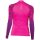 UPF 50 Rashguard Langarm Damen, Schwarz/Lila/rosa (Juwel), XS