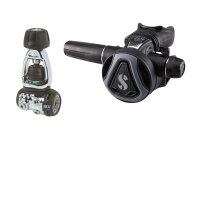 MK11 EVO/C370 INT Atemreglersystem, Schwarz/Graphit