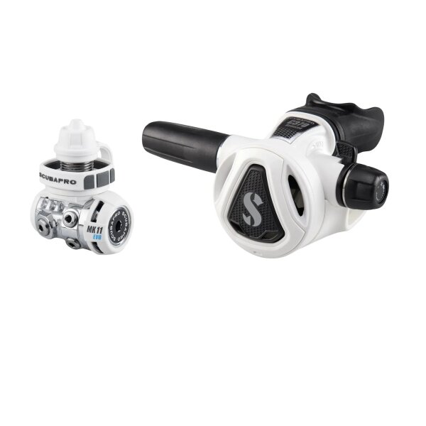 MK11 EVO/C370 DIN300 Atemreglersystem, Weiss