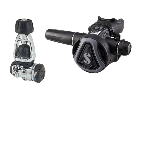 MK17 EVO 2/C370 INT Atemreglersystem, Schwarz/Graphit