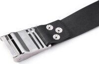 Malta Elastikgurt mit Metall-Schnellverschluss (schwarz)